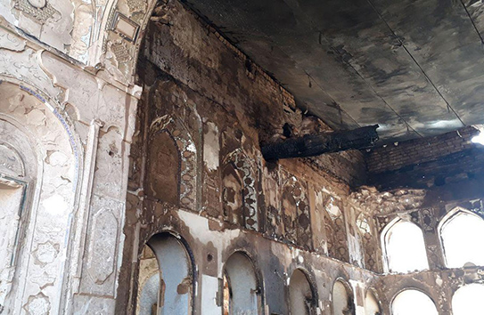 میراثی که طعمه حریق شد/ داغی بر جان باغ سرهنگ آباد