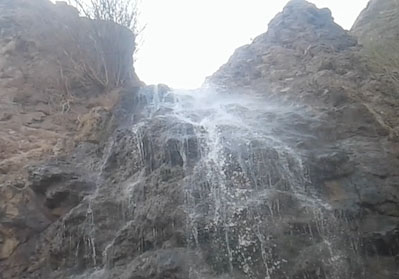 آبشار بی&zwnj;نظیر شارو در قاب دوربین + فیلم