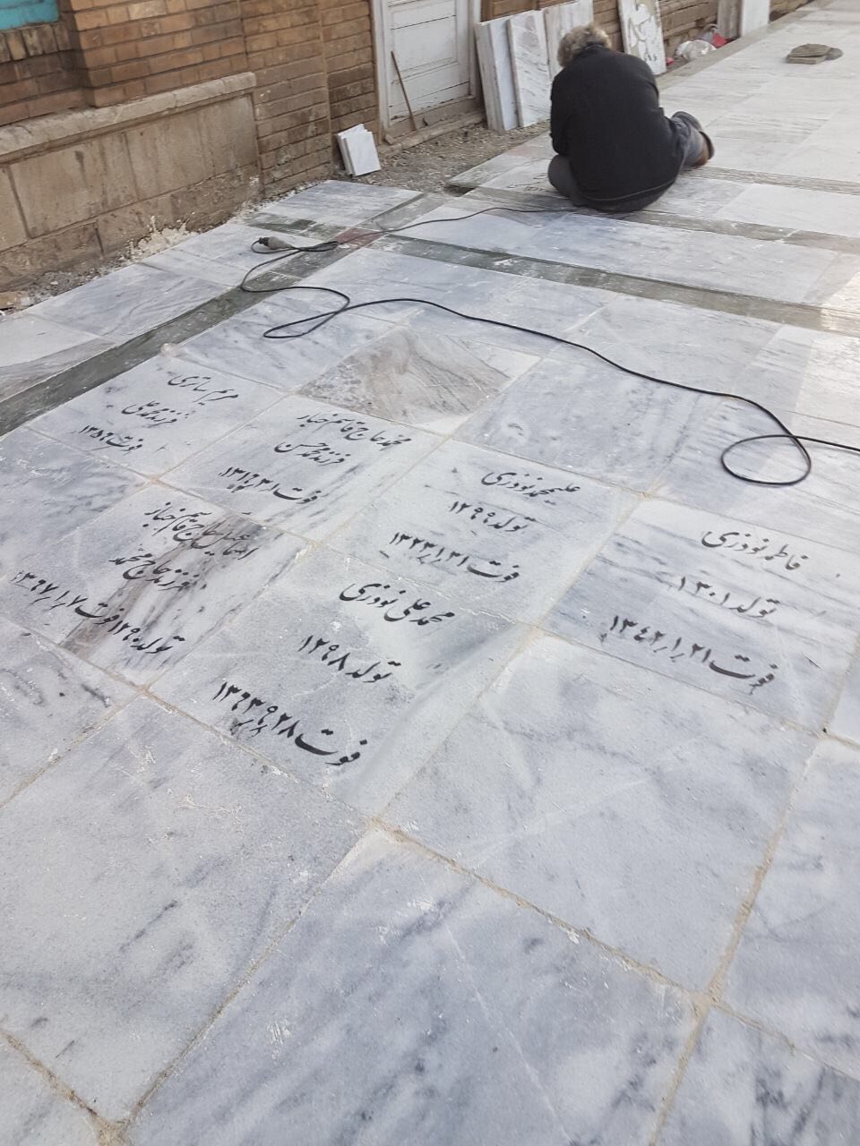 خبر خوش برای زائران امامزاده عبدالله (ع) / بهسازی صحن جنوبی تا ۱۰ روز دیگر تمام می&zwnj;شود
