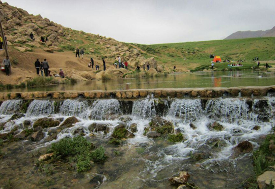 تصاویری زیبا از چشمه دیمه