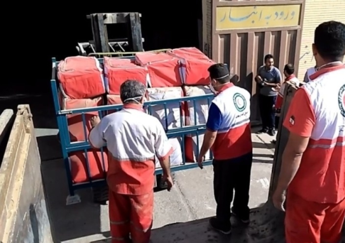 هلال احمر دیر به انبار امدادی نیاز دارد
