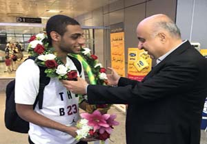بازگشت بسکتبالیست هرمزگانی از مسابقات آسیایی