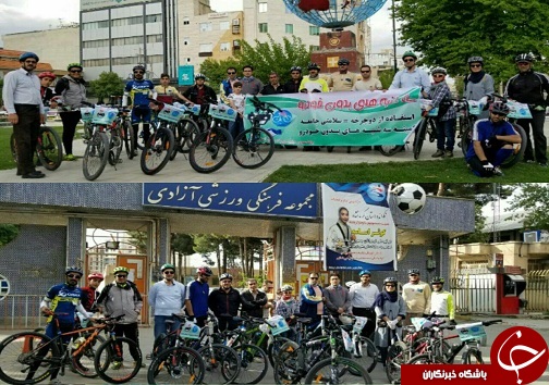 استقبال دوچرخه سواران کرمانشاهی از برگزاری سه شنبه بدون خودرو