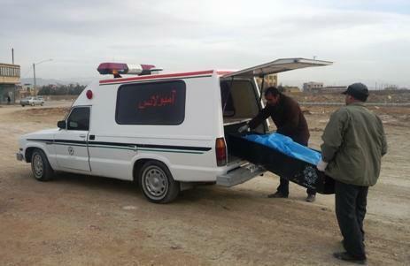 کشته شدن مرد کشاورز بر اثر واژگونی تراکتور