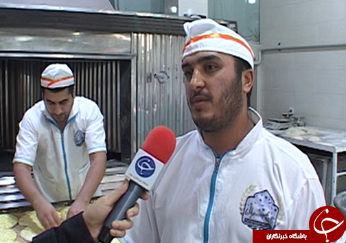 نان مهربانی مهمان سفره نیازمندان ساروی شد