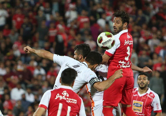 پارس جنوبی جم برابر پرسپولیس به تساوی رسید