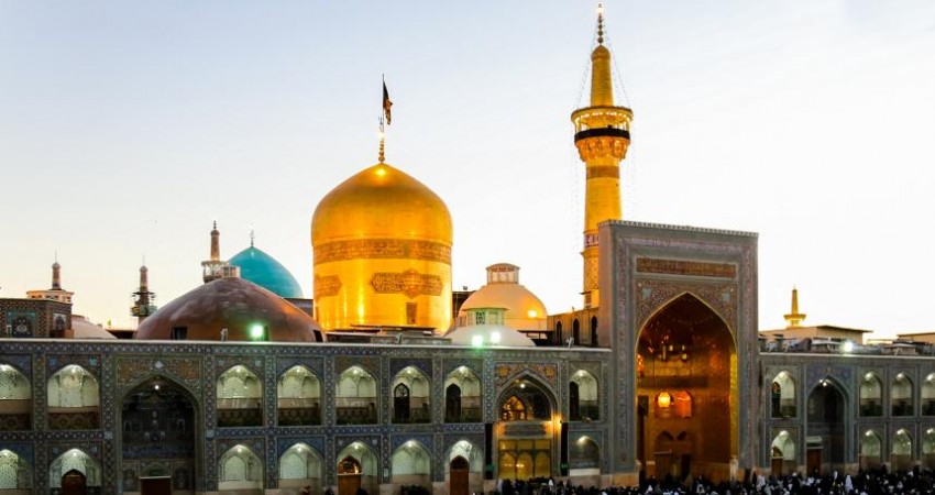 مشهد الرضا در روز شهادت امام موسی کاظم(ع) سوگوار و عزادار است