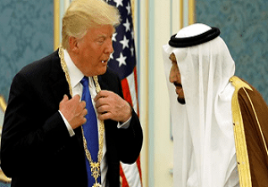 درخواست ترامپ از عربستان برای پایان دادن به اختلافات با قطر به منظور ایجاد جبهه متحد علیه ایران
