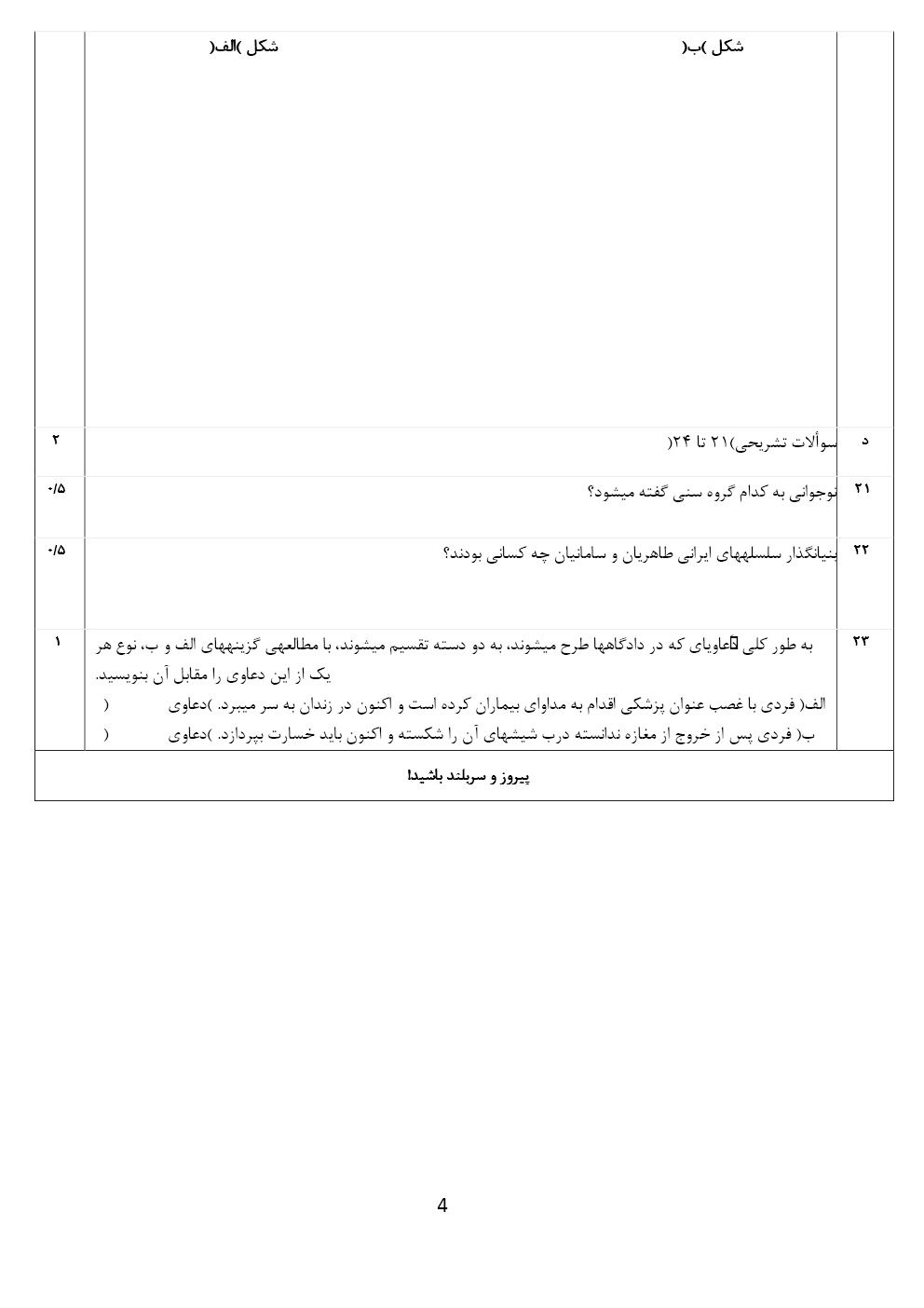 مهم ترین نمونه سوالات اجتماعی هشتم +تصاویر