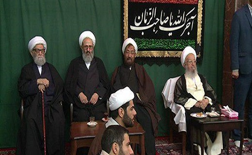بدرقه با پیکر شهید مدافع حرم در قم