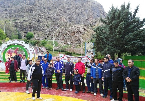 مراسم پیاده روی خانوادگی در کرمانشاه برگزار شد