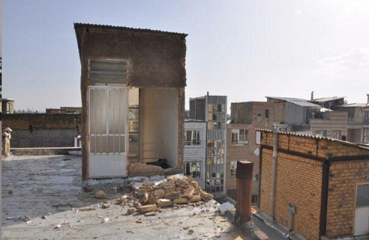 انفجار و آتش سوزی یک منزل مسکونی اراک / آتش سوزی مهار شد