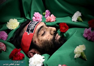 برگزاری مراسم یادبود شهید لطفی نیاسر با حضور مراجع تقلید