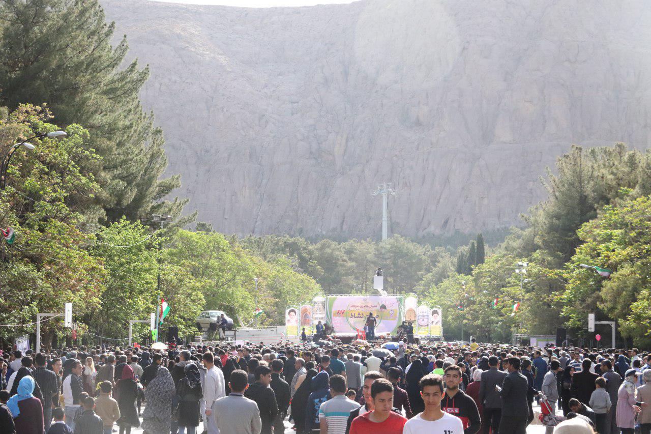 گزارش تصویری پیاده روی خانوادگی در کرمان