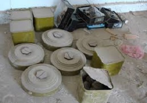 کشف مواد منفجره ساخت عربستان در غوطه شرقی دمشق