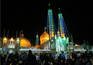 قم،شادمان پیام آور مهر و رحمت