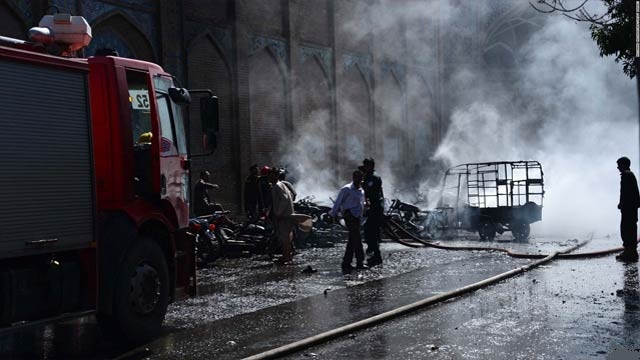 وجود فقط یک تانکر آتش نشانی در سرتاسر ولایت غور!