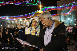 حرم مطهر رضوی در آستانه میلاد