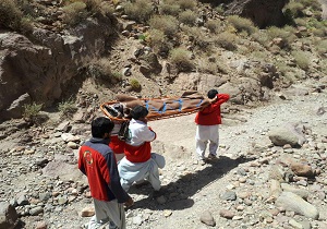 نجات جان کوهنورد شیرازی در ارتفاعات قله تفتان