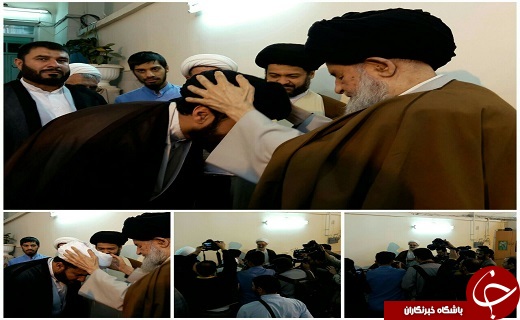 معمم شدن طلاب حوزه علمیه به دست مراجع عظام تقلید