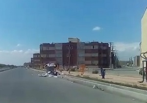 انباشت زباله در مسکن مهر نظرآباد + فیلم