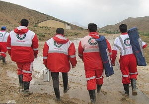 امدادرسانی به ۲۵۰ فرد گرفتار در سیلاب