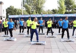برپایی ایستگاه ورزش و سلامت در پارک IT سنندج