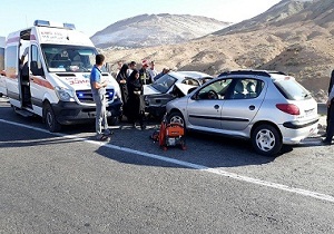 وقوع ۳۲ سانحه رانندگی در محورهای استان سمنان