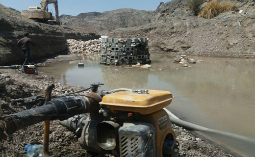 سرچشمه قنات ۵۰۰ ساله سرراس همچنان خروشان می&zwnj;ماند