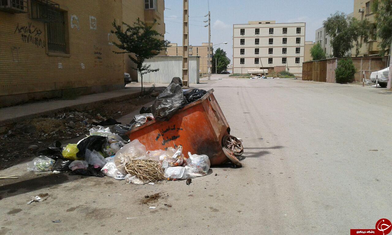 وضعیت اسفناک بهداشت خیابان&zwnj;ها در اهواز + تصاویر