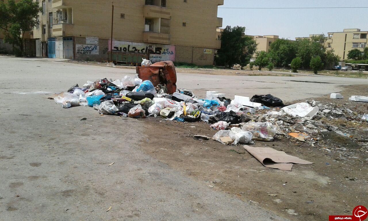 وضعیت اسفناک بهداشت خیابان&zwnj;ها در اهواز + تصاویر