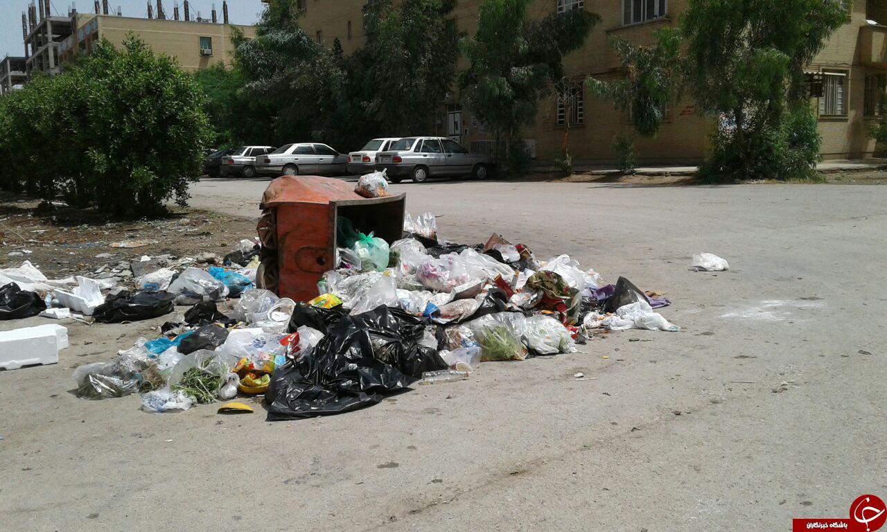 وضعیت اسفناک بهداشت خیابان&zwnj;ها در اهواز + تصاویر