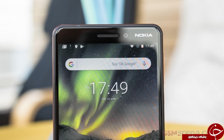 تصاویر در دست گوشی Nokia 6 (2018) را ببینید +عکس