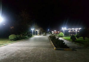 روشنایی به پارک فرهنگیان بازگشت