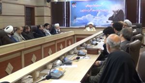 برگزاری مراسم گرامیداشت آیت الله بهجت در فومن