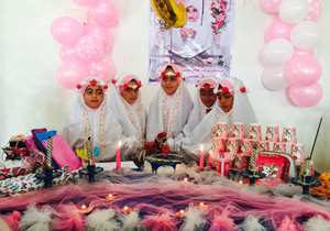 جشن عبادت ۶۷۰ دانش آموز شهرستان کوهرنگ