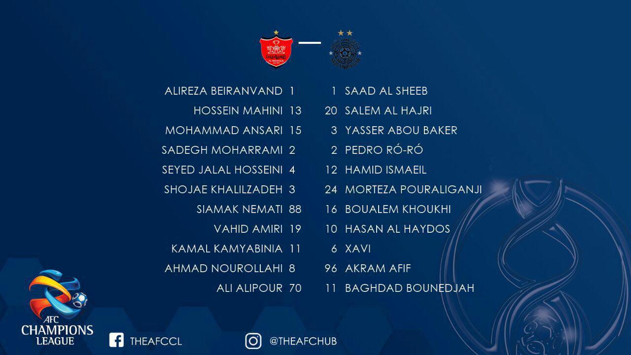گزارش لحظه به لحظه/  پرسپولیس صفر - السد صفر