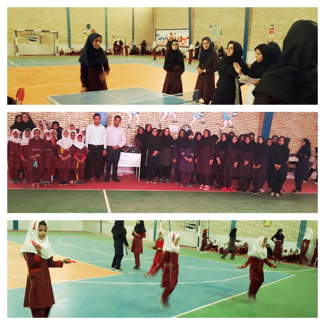 برگزاری اُلمپیاد ورزشی دختران در ریگان