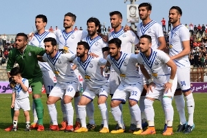 رقابت تیم فوتبال ملوان بندر انزلی با راه آهن تهران