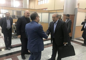 مهدی تاج وارد یزد شد