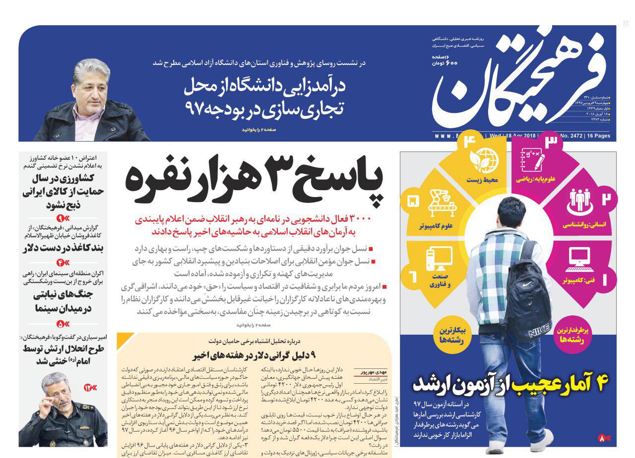 روزنامه ها