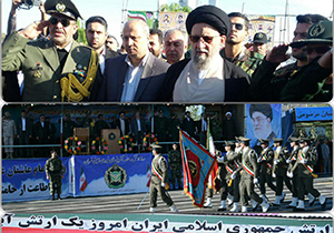 نمایش اقتدار ارتش در گلستان