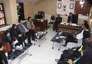 نشست خبری رئیس هیات ورزش روستایی و بازیهای بومی محلی استان کرمانشاه با اصحاب رسانه