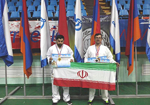 درخشش دو کاراته باز جهرمی در ارمنستان