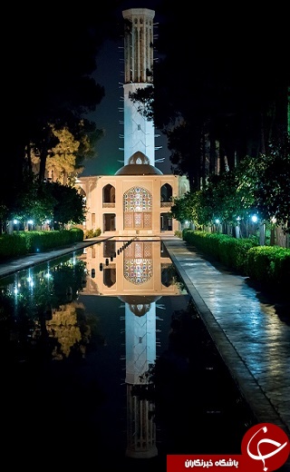 باغ دولت آباد، میزبان بلند ترین بادگیر جهان