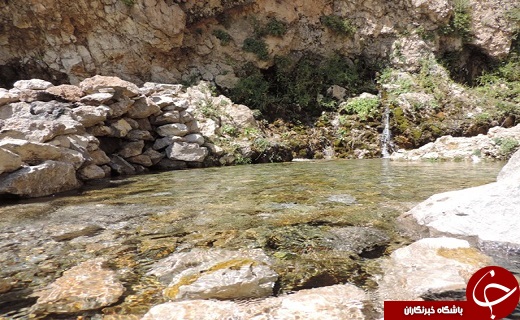 آبشار سراب چشم اندازی زیبا درایرانشهر