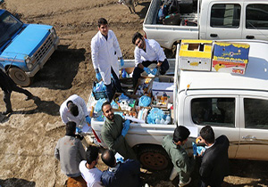 اعزام دانشجویان جهادگر آذربایجان غربی به مناطق زلزله زده