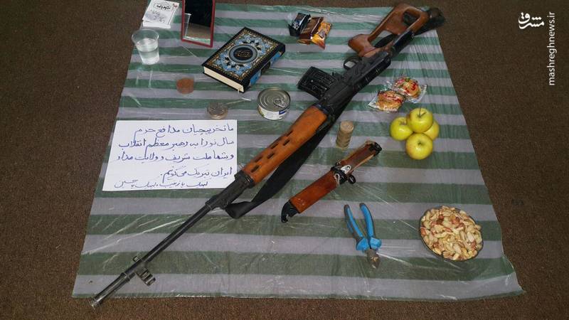 سفره فت سین مدافعان حرم سوریه +عکس