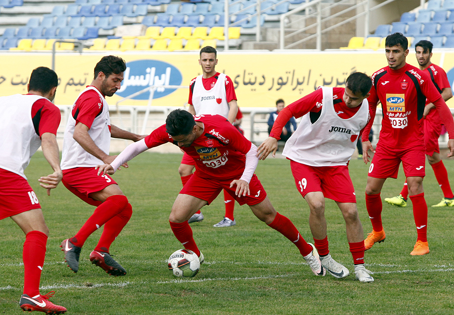 غیبت کریم باقری در تمرین تیم پرسپولیس