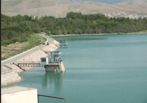 کاهش حجم آب ورودی به سد مهاباد
